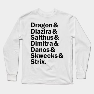 The D.E.L.V.E.R.S. (& Their DM) (Light Shirts) Long Sleeve T-Shirt